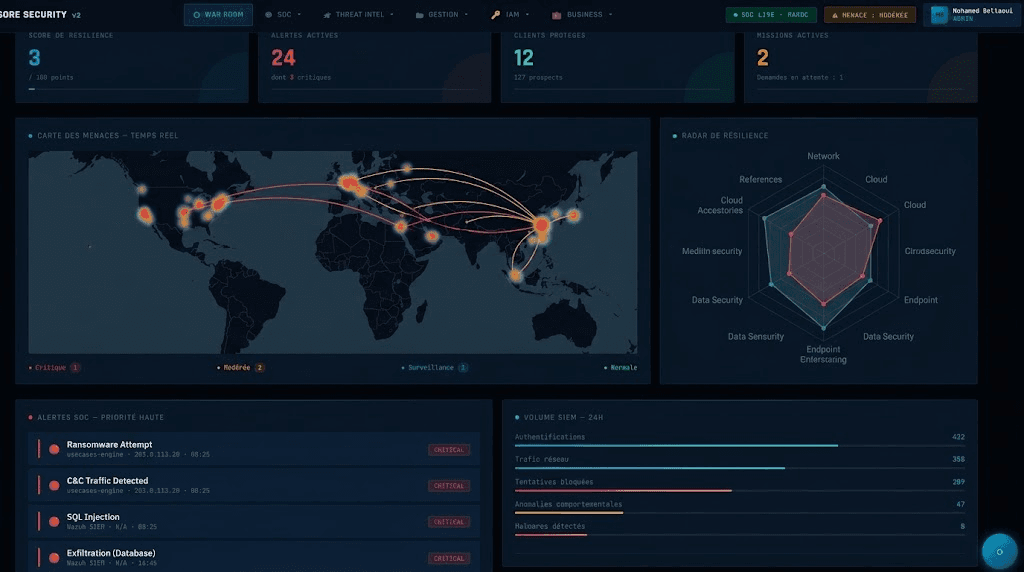 Console analyste — War Room